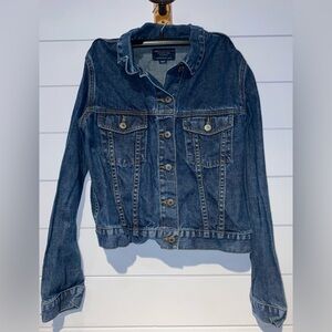 American Eagle Dark Wash Jean Jacket